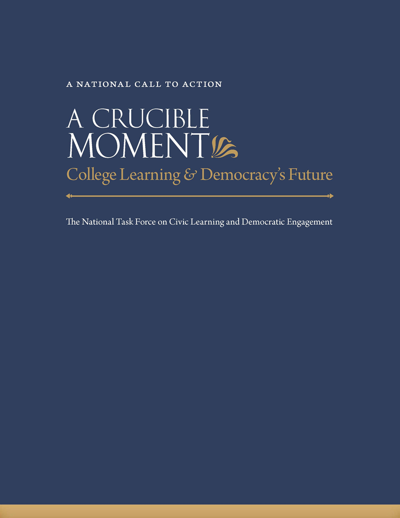 A Crucible Moment: College Learning & Democracy’s Future